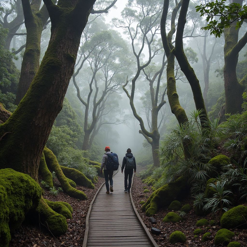 Tasmania wilderness hike